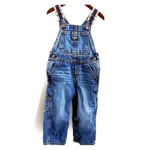 OshKosh Bgosh Denim Overalls Jeans 18 months